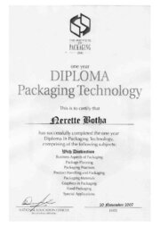 Nerette Botha CV 20212