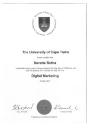 Nerette Botha CV 20216
